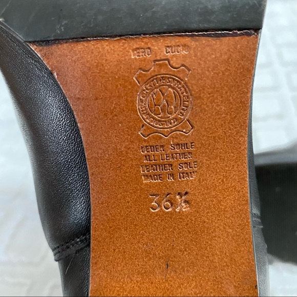 Mima Venezia Leather Boots size 36.5 - Picture 6 of 12